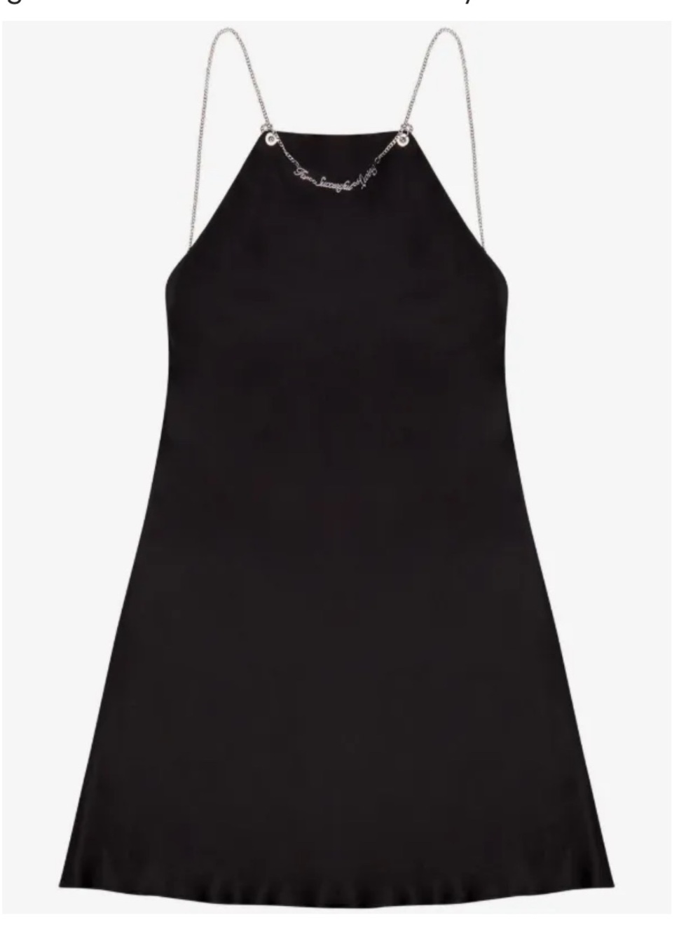 Diesel slip black dress